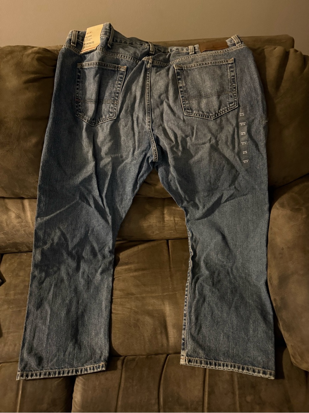 Tommy Hilfiger Men's Relaxed Fit Denim Jeans - Medium Blue